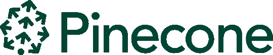 Pinecone logo (vector database used by NexPhase AI)
